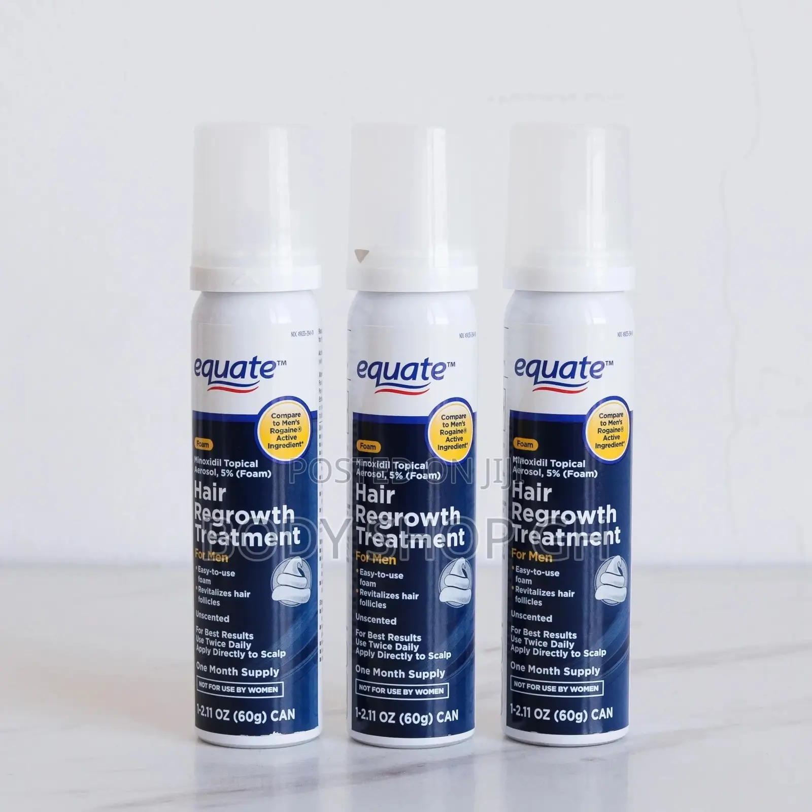 Equate - Hair Regrowth Treatment for Men, Minoxidil 5% Foam