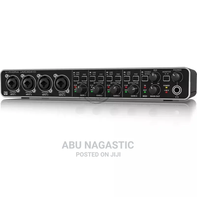 Quality Behringer Umc404hd Audio Interface