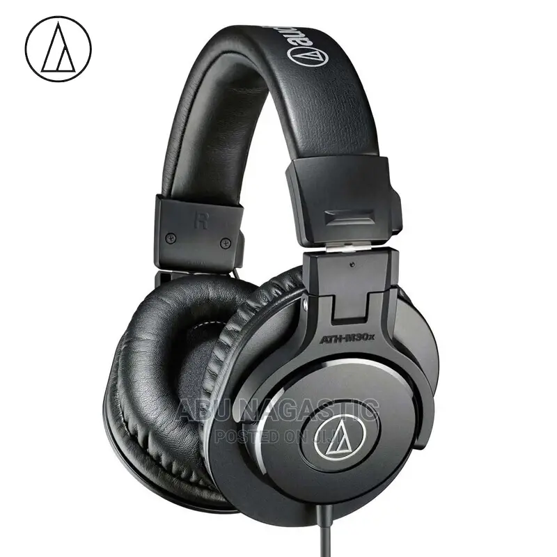 Original Audio Technica Ath-M30x Studio Headphones