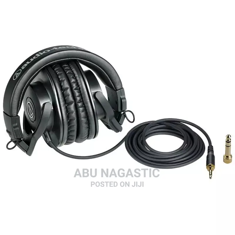 Original Audio Technica Ath-M30x Studio Headphones