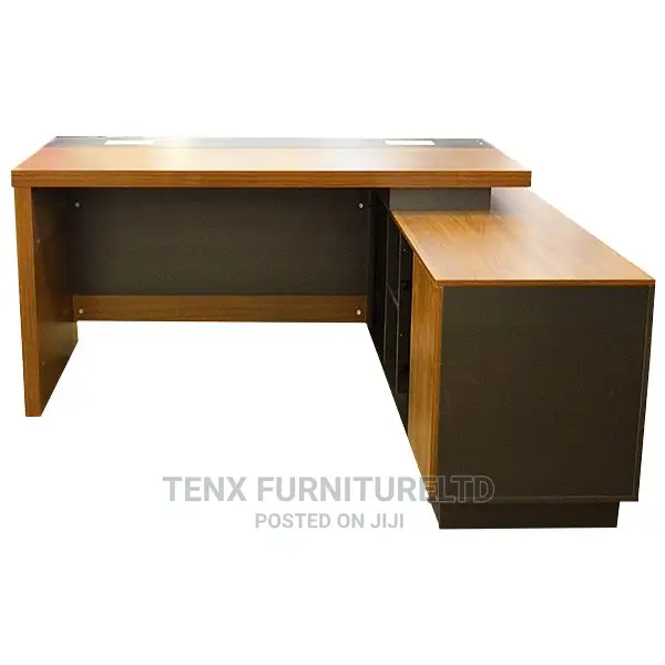 Office Table With (Open Side Cabinet)Exclusive