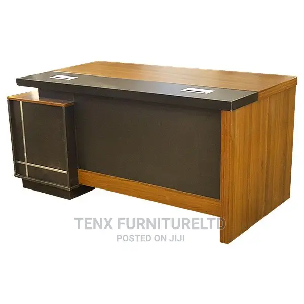 Office Table With (Open Side Cabinet)Exclusive