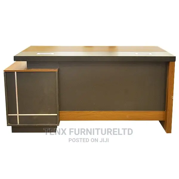 Office Table With (Open Side Cabinet)Exclusive