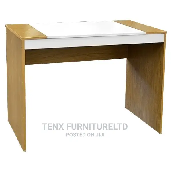 Offfice Desk White and Brown Color