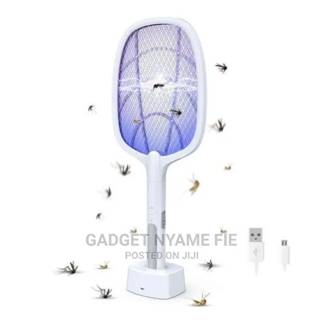 Electric Handheld Mosquito Killing Lamp Racket Mosquito Fly