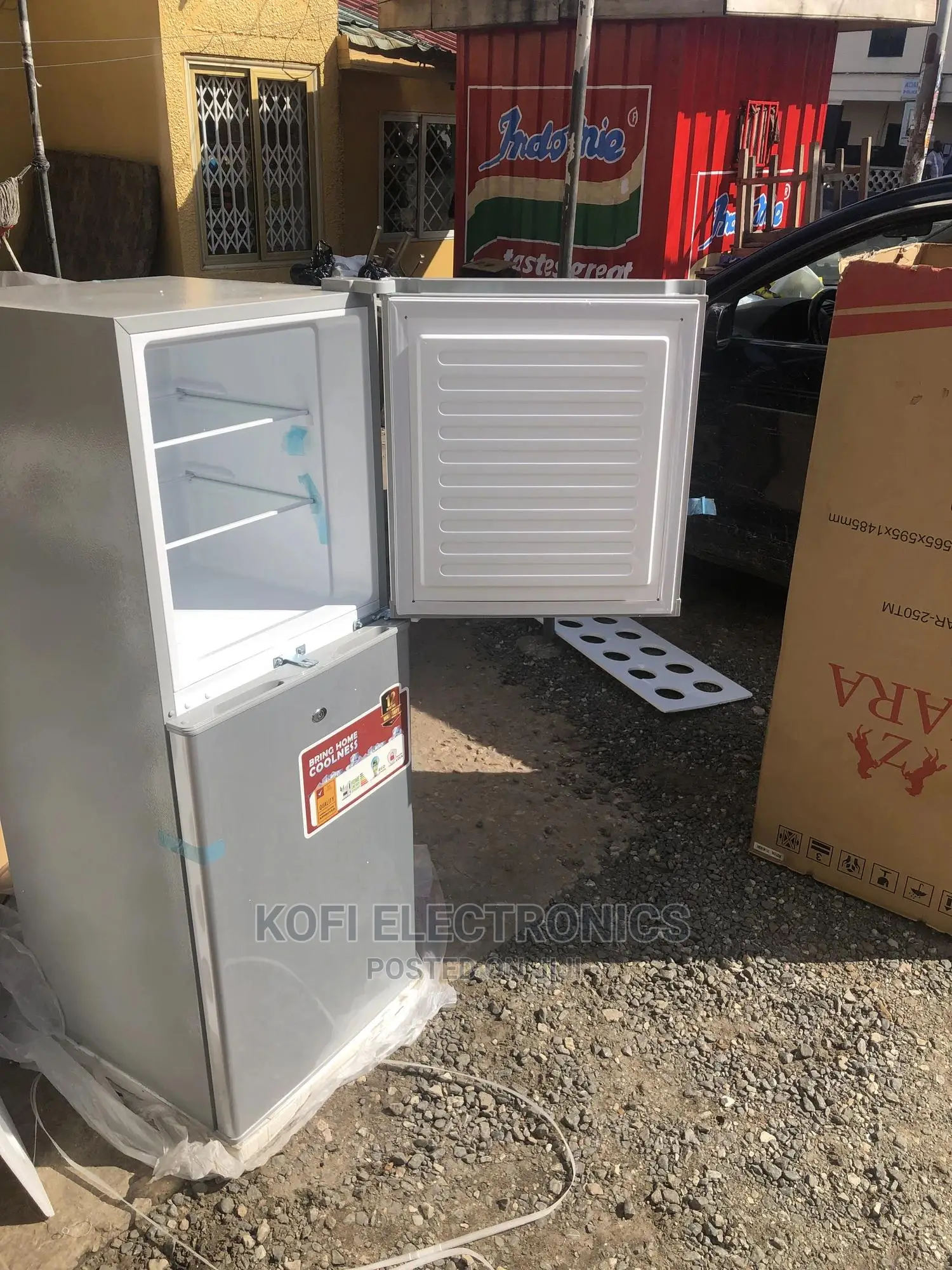 Well Designed Space Zara 205 Litres Double Door Fridge