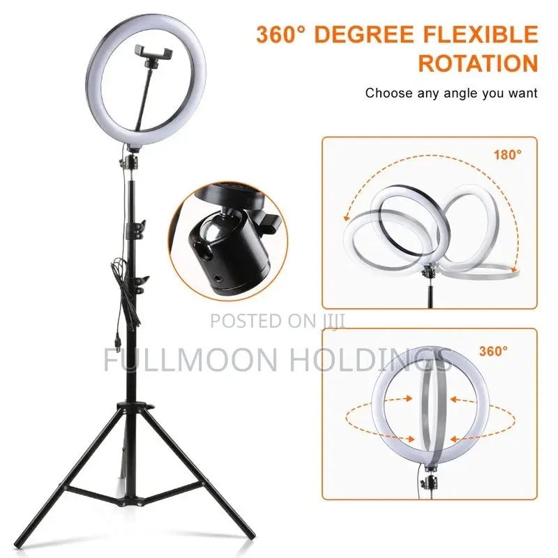 14" RGB Ringlight With Tripod Stand