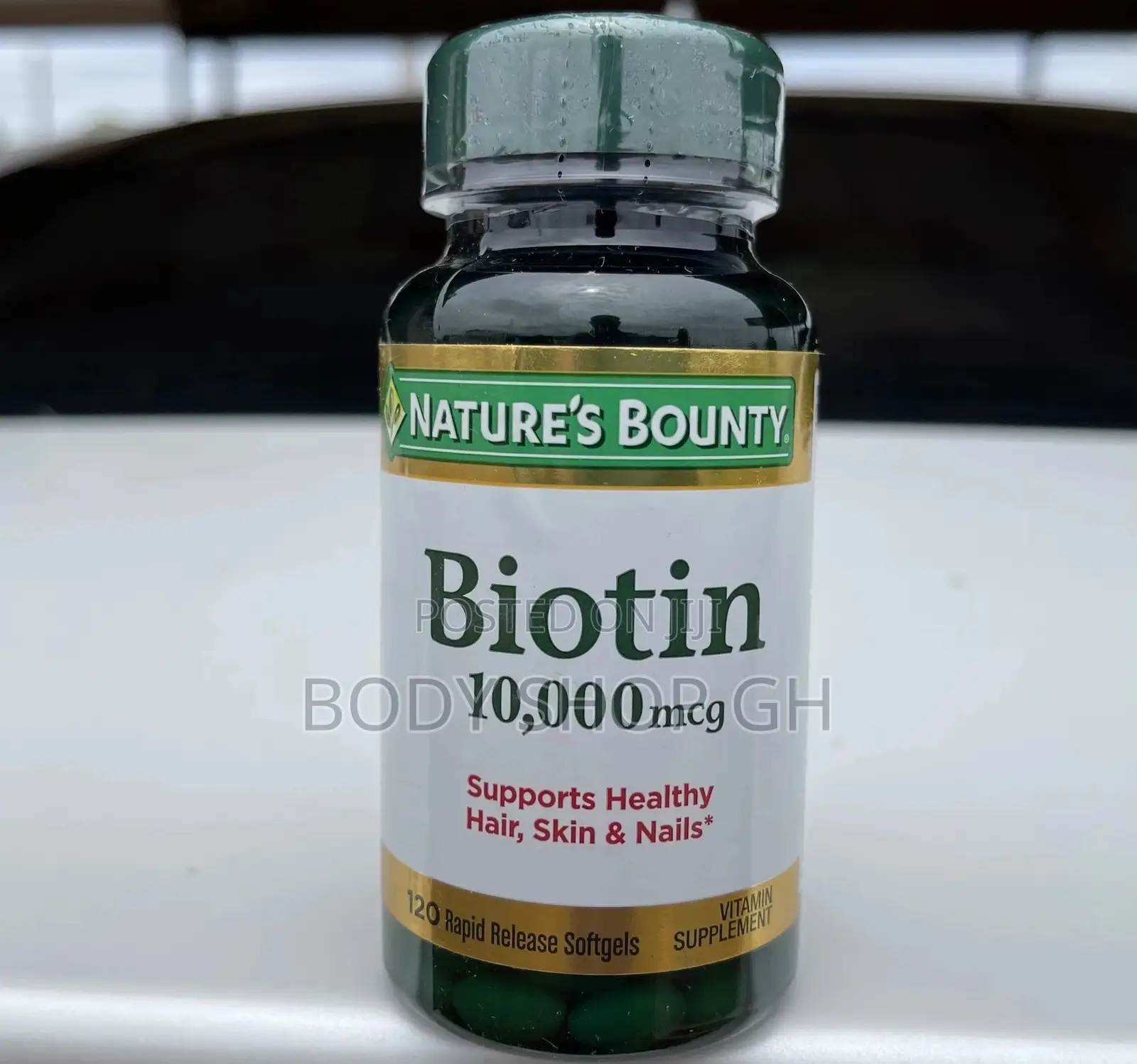 Nature’S Bounty Biotin for Hair Beard Growth (10,000mcg)