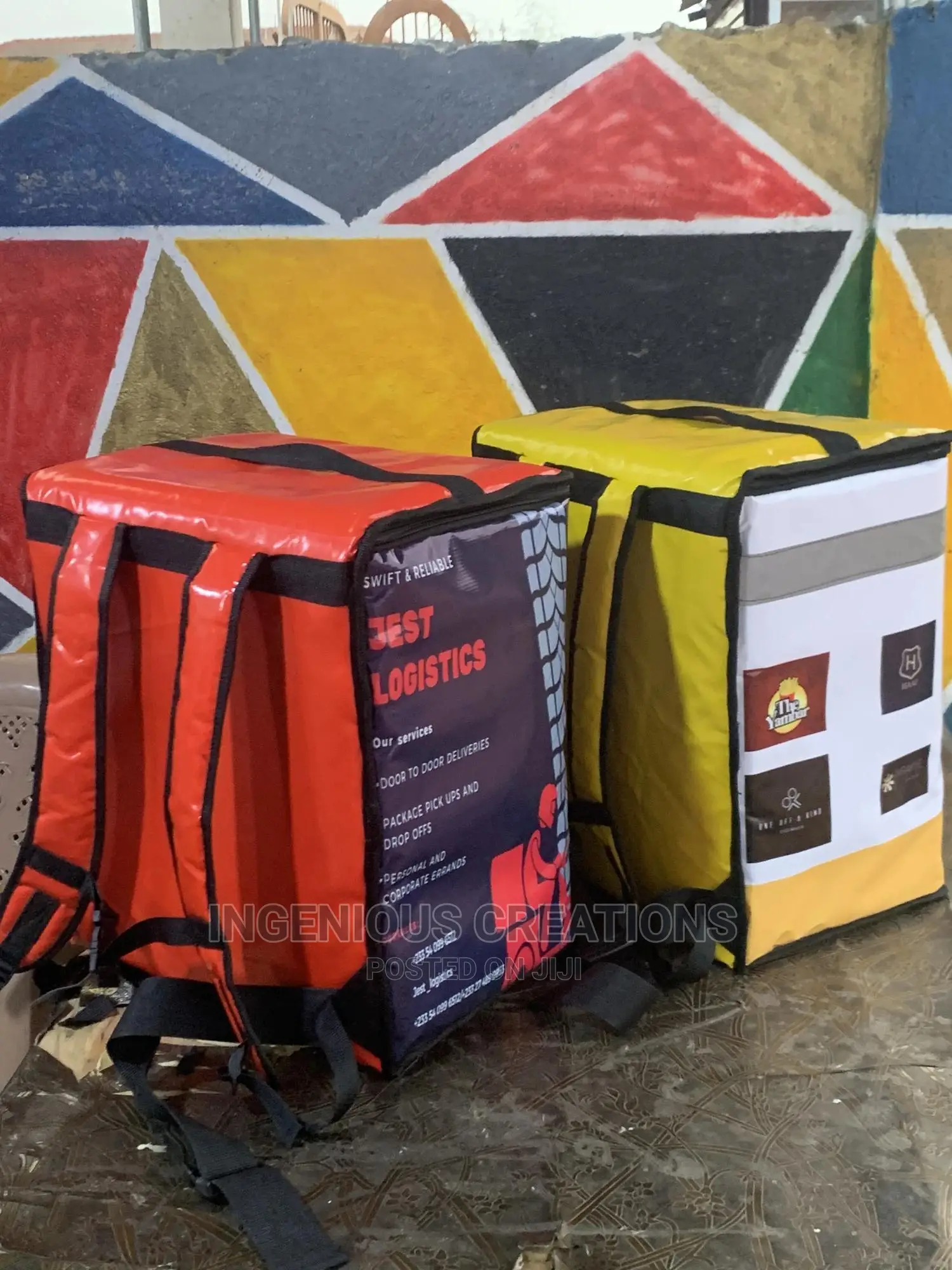 Quality Waterproof Delivery Bags (Customized)