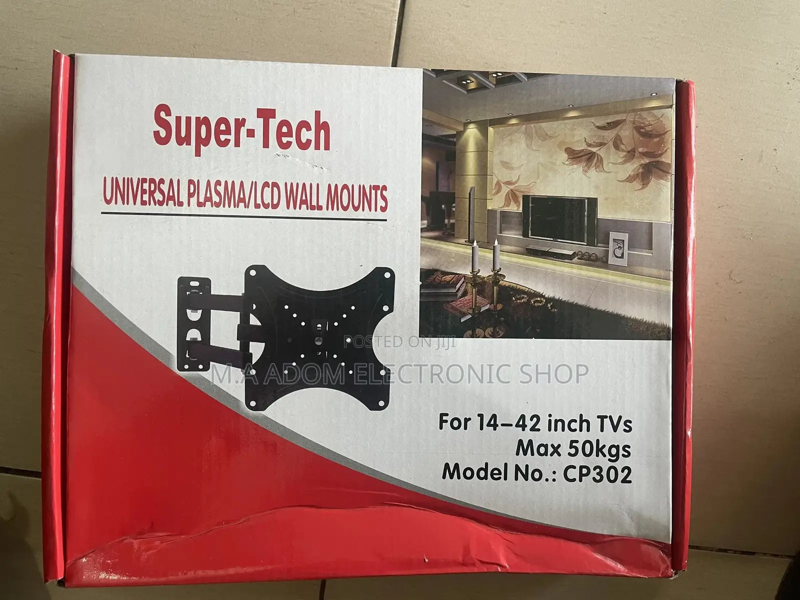 Flexible Corner Wall Mount 32”-45”