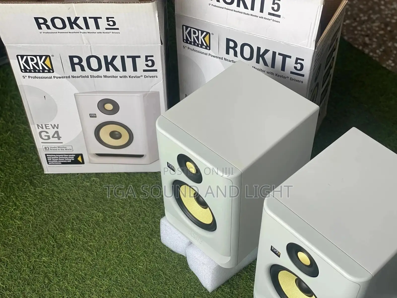KRK Rp5 White Rokit 5 Generation 4