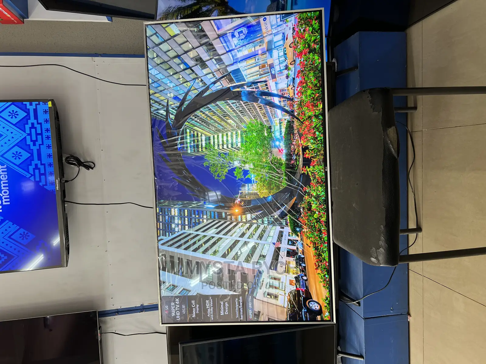UK Used LG 50” Suhd Smart Satellite TV