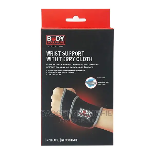 Body Sculpture Wrist Wrap With Terrycloth