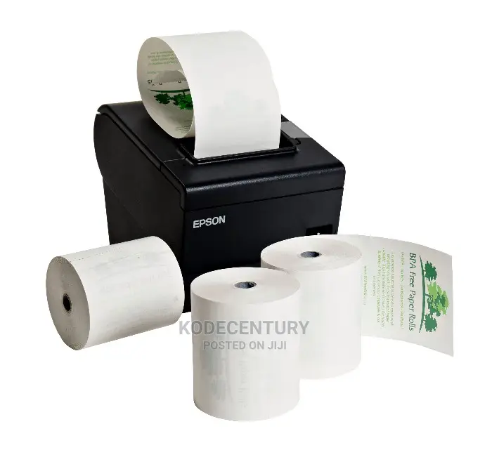 Thermal Receipt Printer Paper Rolls (80mmx80mm - 50 Per Box)