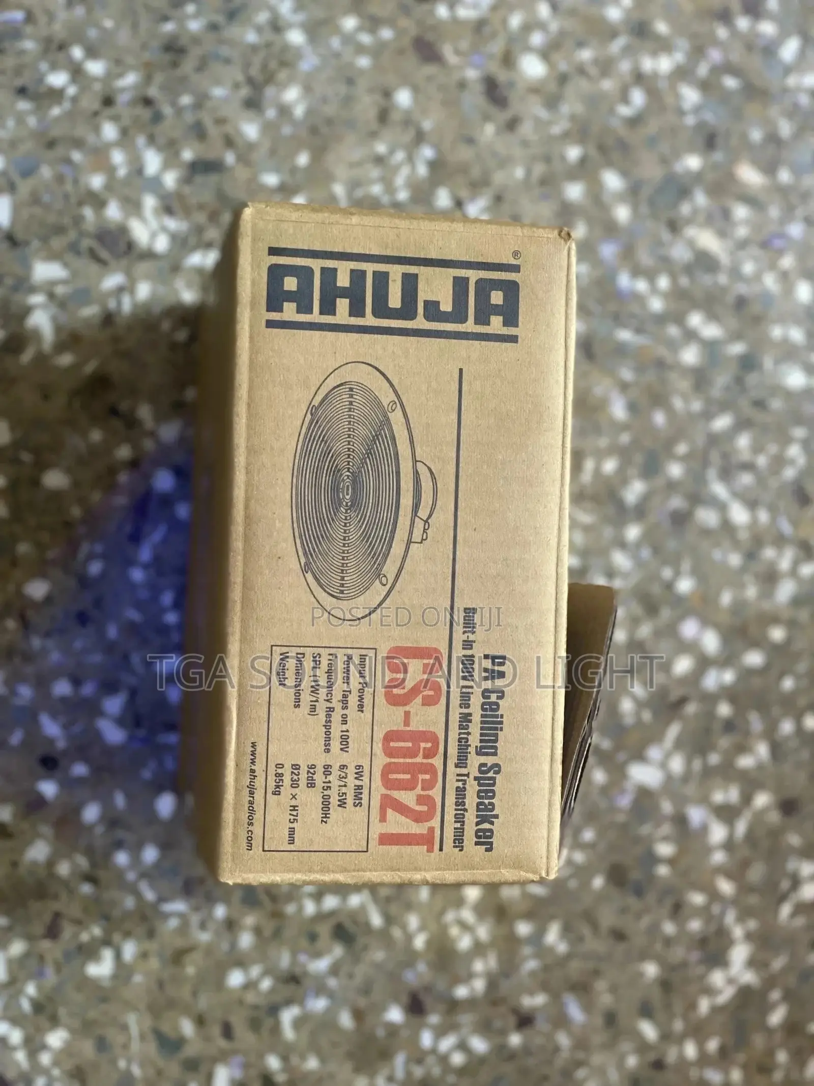 Ahuja Cs-662t Pa Ceiling Speaker
