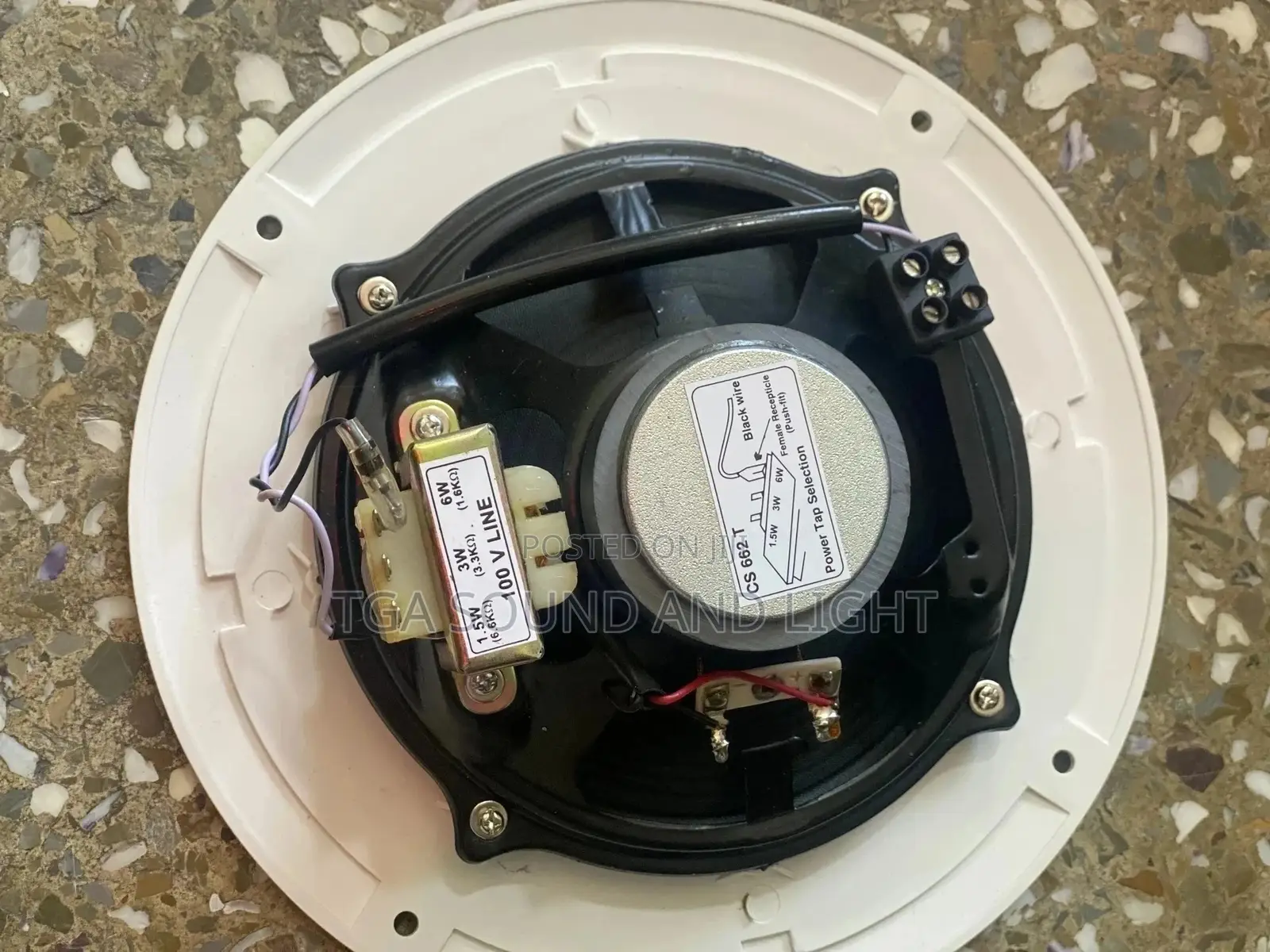 Ahuja Cs-662t Pa Ceiling Speaker