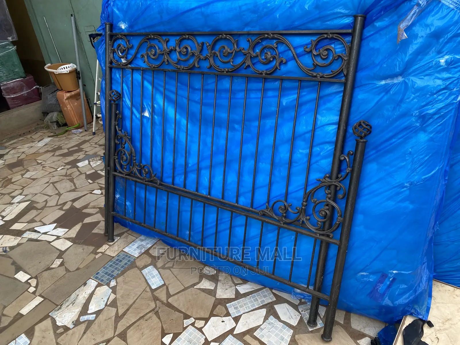 Classic 60x80 Metal Bed With Mattress . Free Delivery