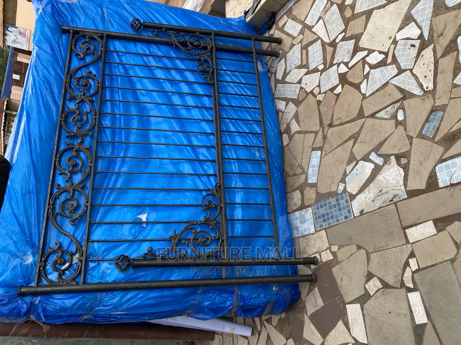 Classic 60x80 Metal Bed With Mattress . Free Delivery