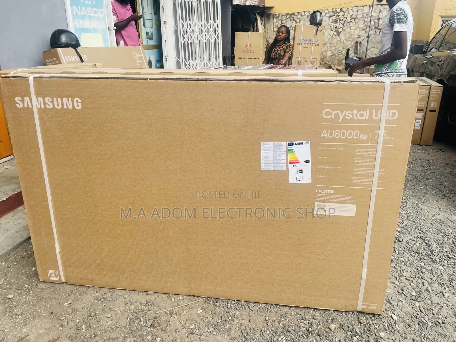Samsung AU8000 Crystal UHD 4K Smart TV (2021) 75"