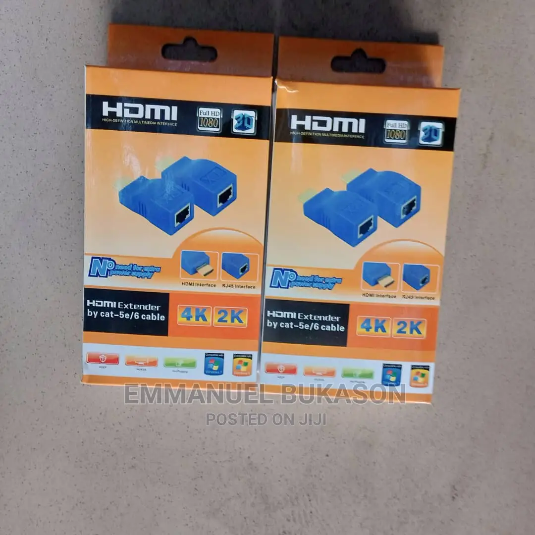 HDMI Extender by Internet Cable (CAT)