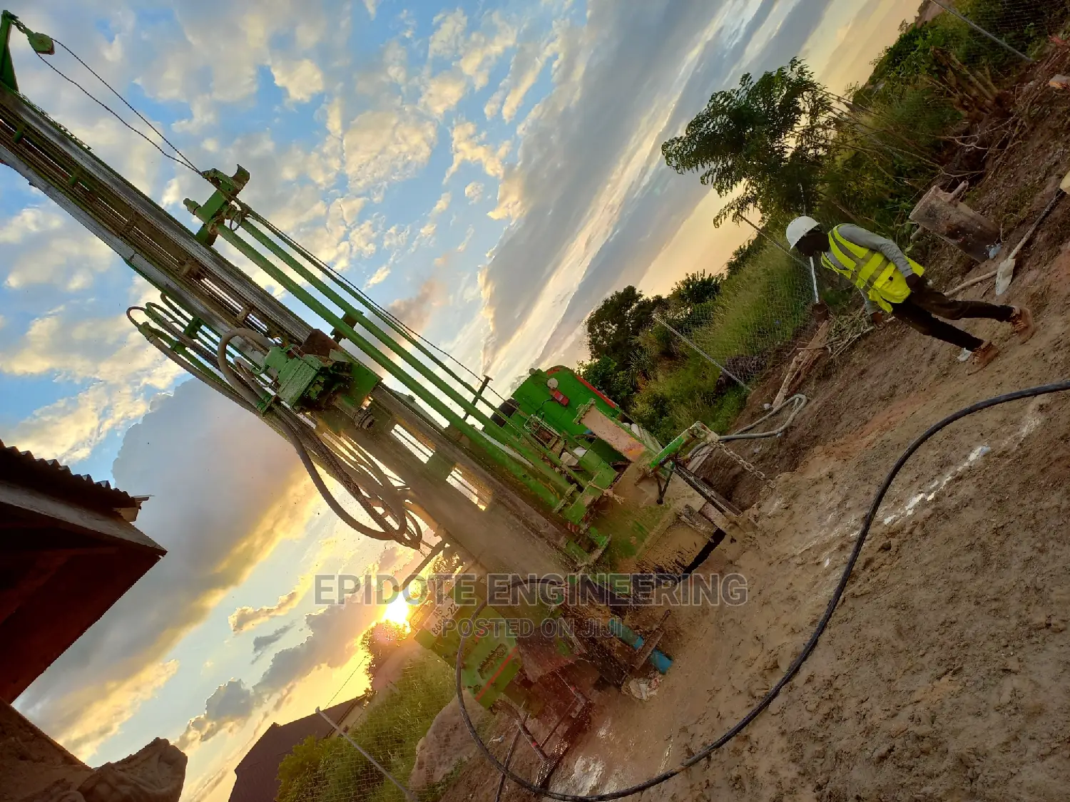 Water Borehole Drilling Services at Manso