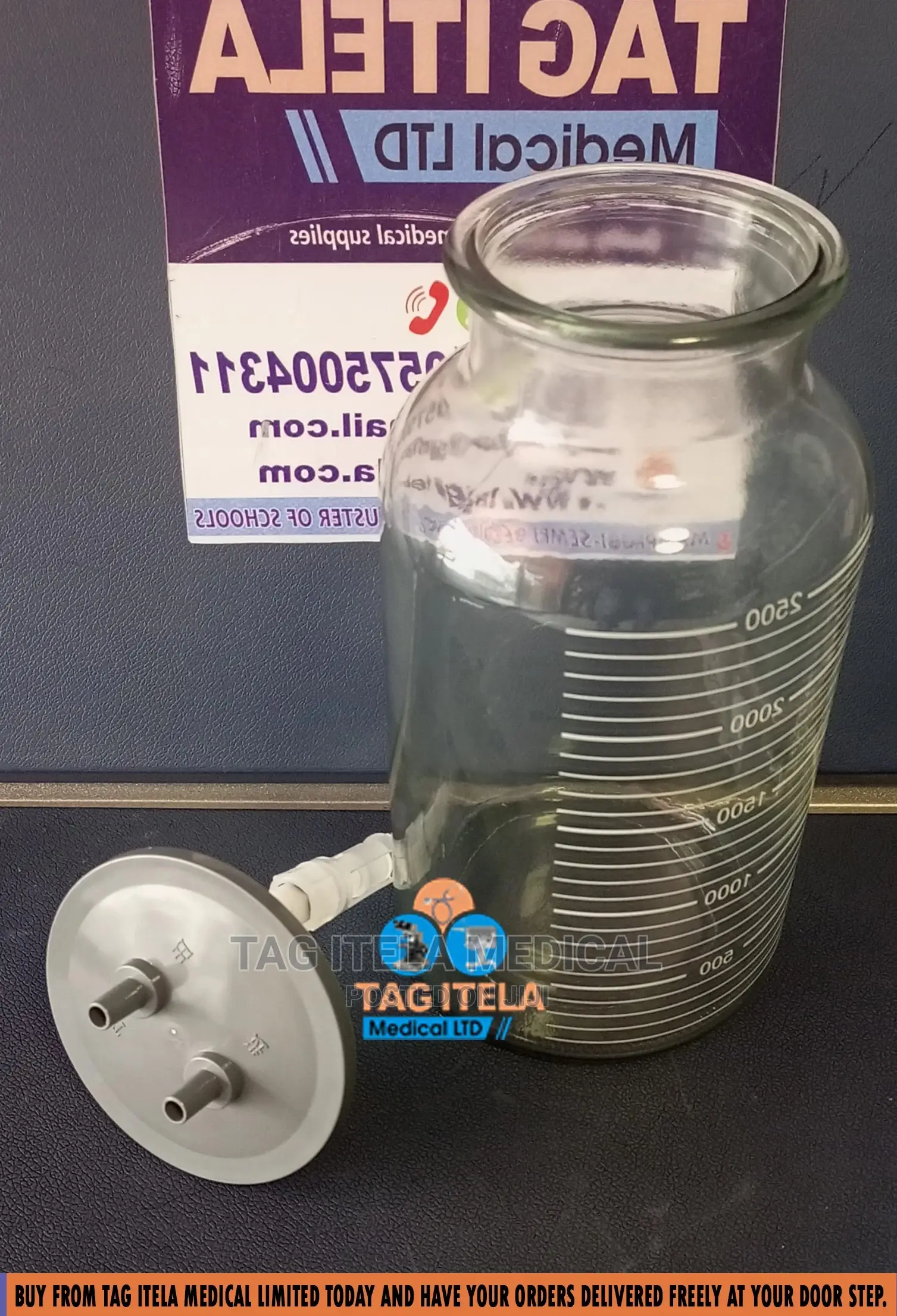 Suction Vacuum Bottle (2,500ml)