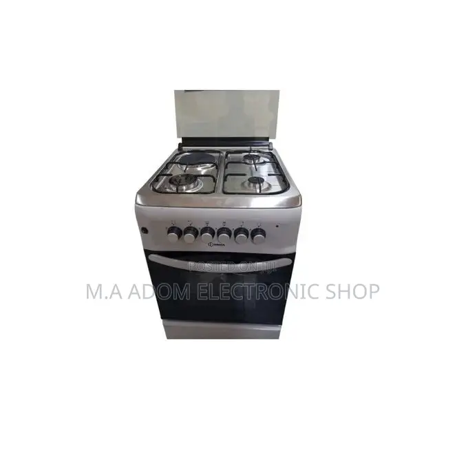 4 Burner SIGMA Both Electric LPG Cooker With Oven Grill