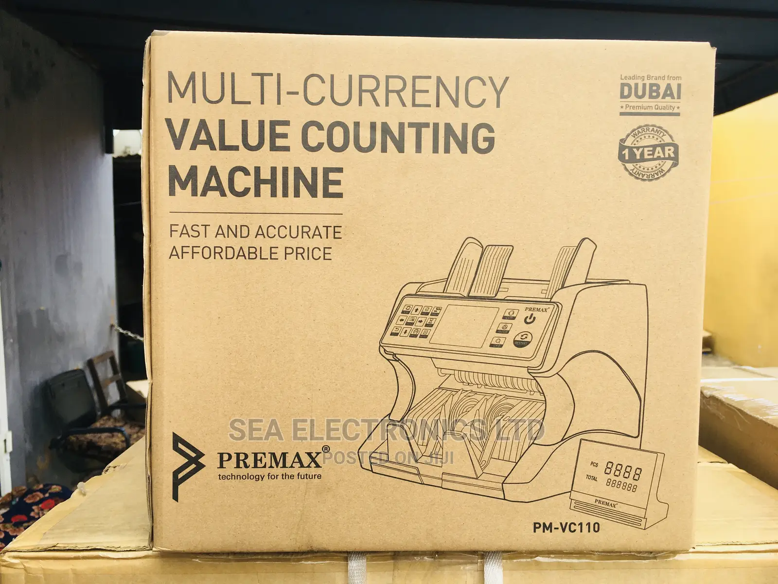 Multi-currency Value Money Counting Machine