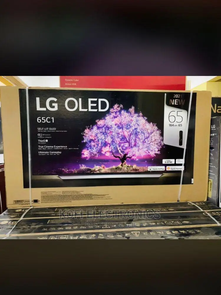 LG OLED TV 65 Inch C1 Series Cinema Screen Design 4K TV