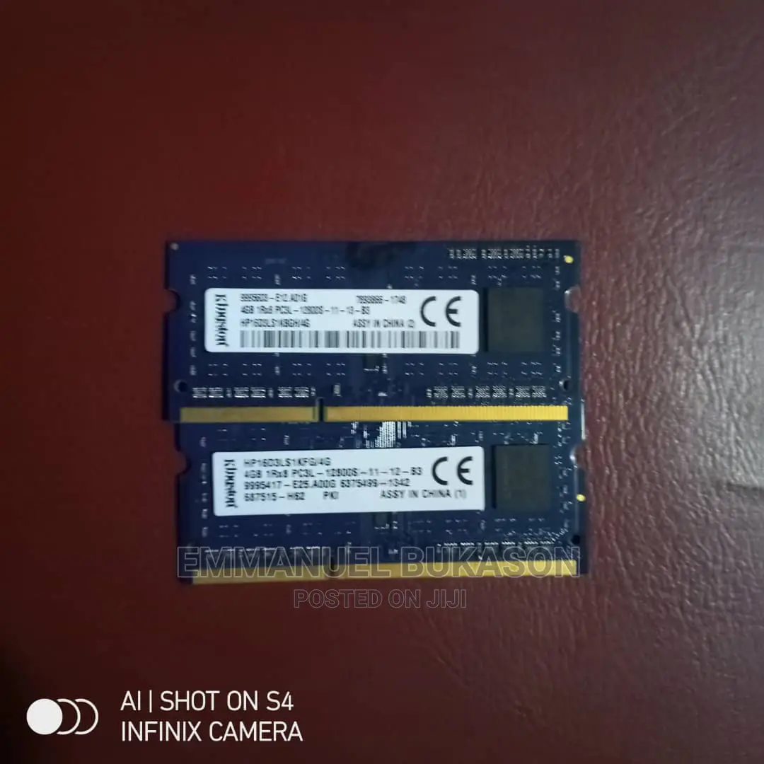 4G Laptop Memory (RAM)