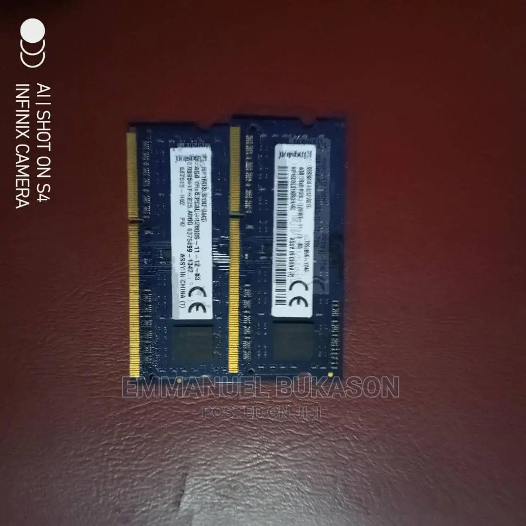 4G Laptop Memory (RAM)