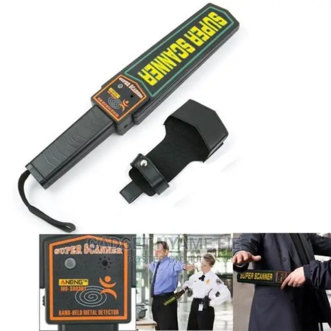 Handheld Metal Detector Portable Security Super Scanner Wan