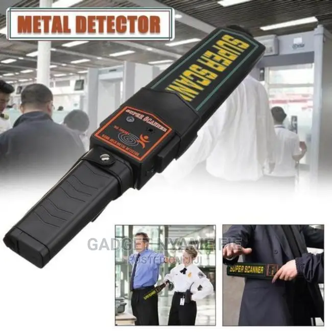 Handheld Metal Detector Portable Security Super Scanner Wan