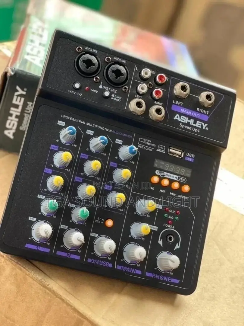 Ashly Speed 4 4 Channels Analog Mixer