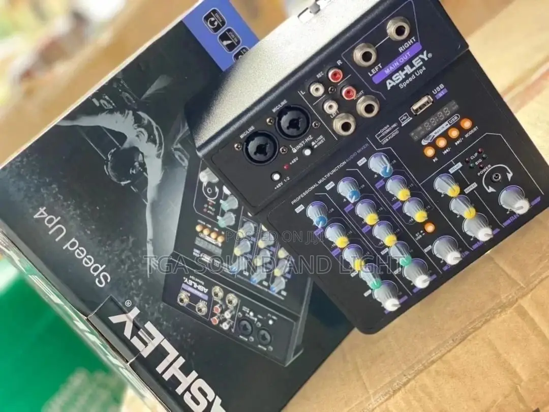 Ashly Speed 4 4 Channels Analog Mixer