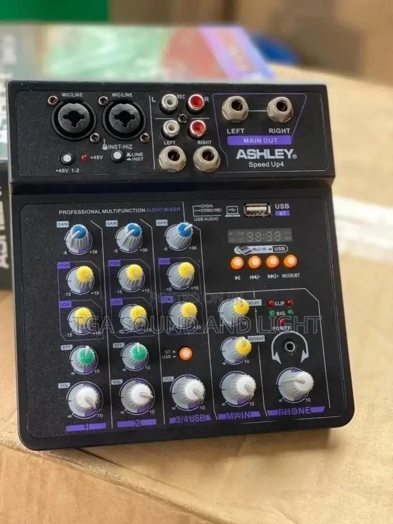Ashly Speed 4 4 Channels Analog Mixer