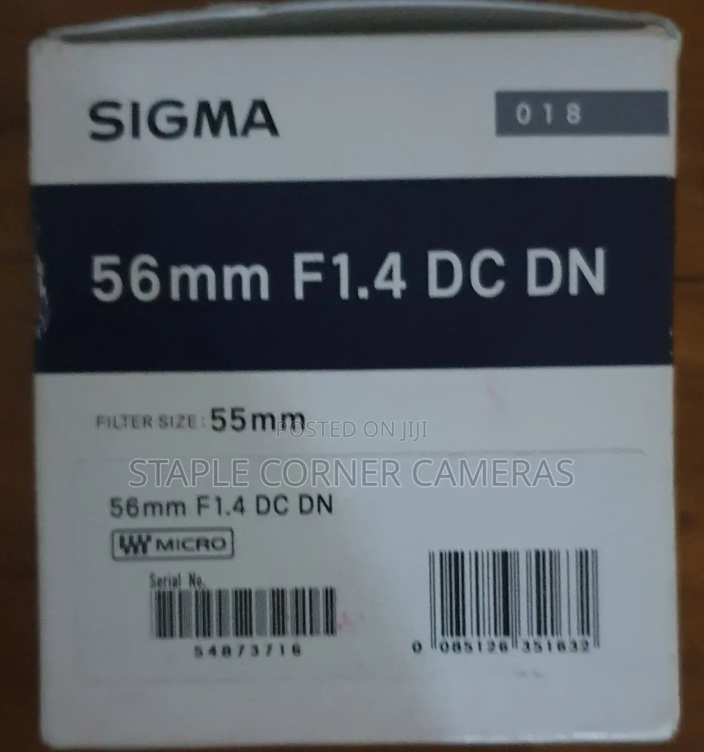 Sigma 56mm F1.4 DC Contemporary Lens for Micro Four Thirds