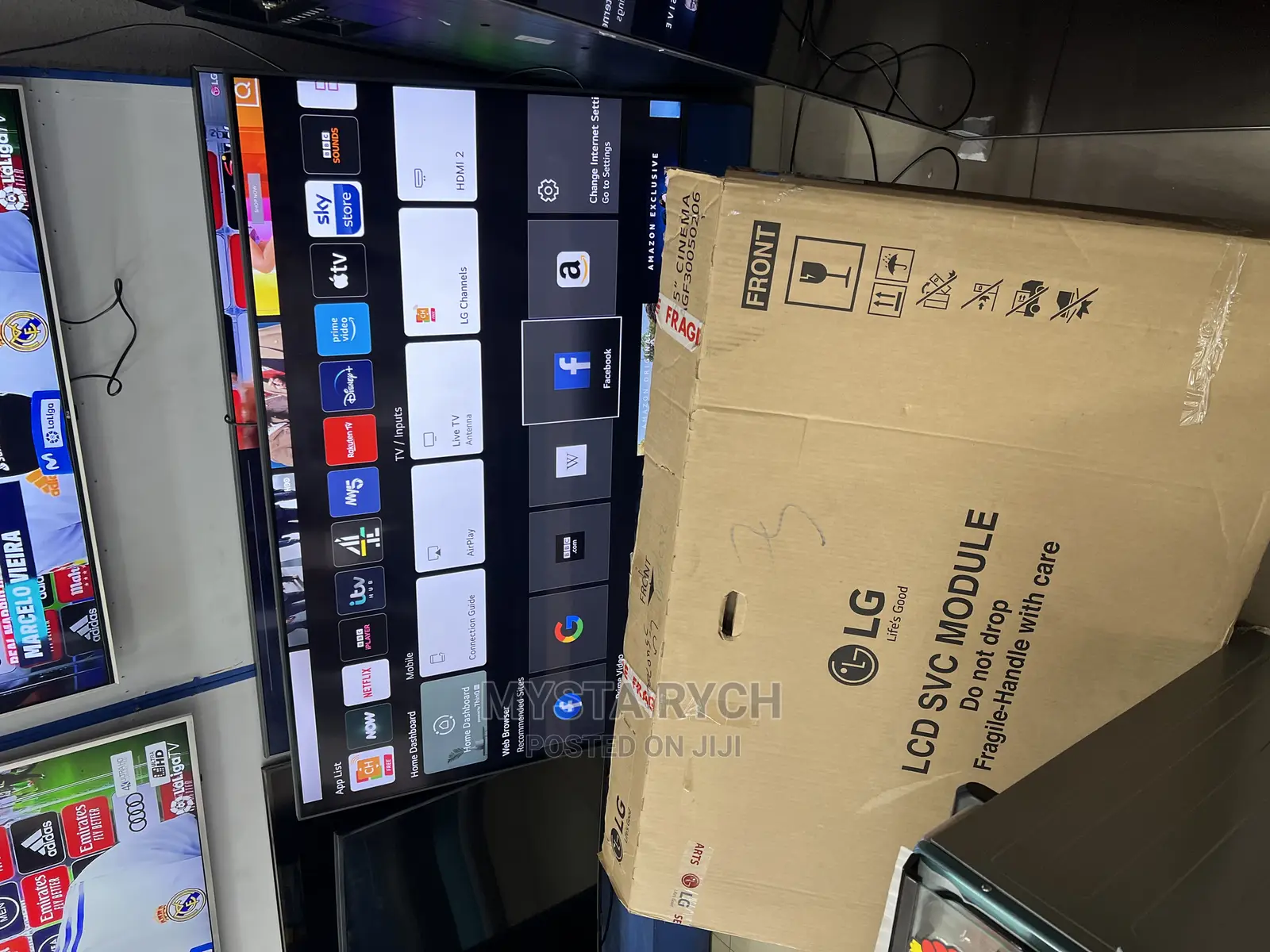 UK Used 2020 LG 55” Uhd 4K Smart Satellite TV