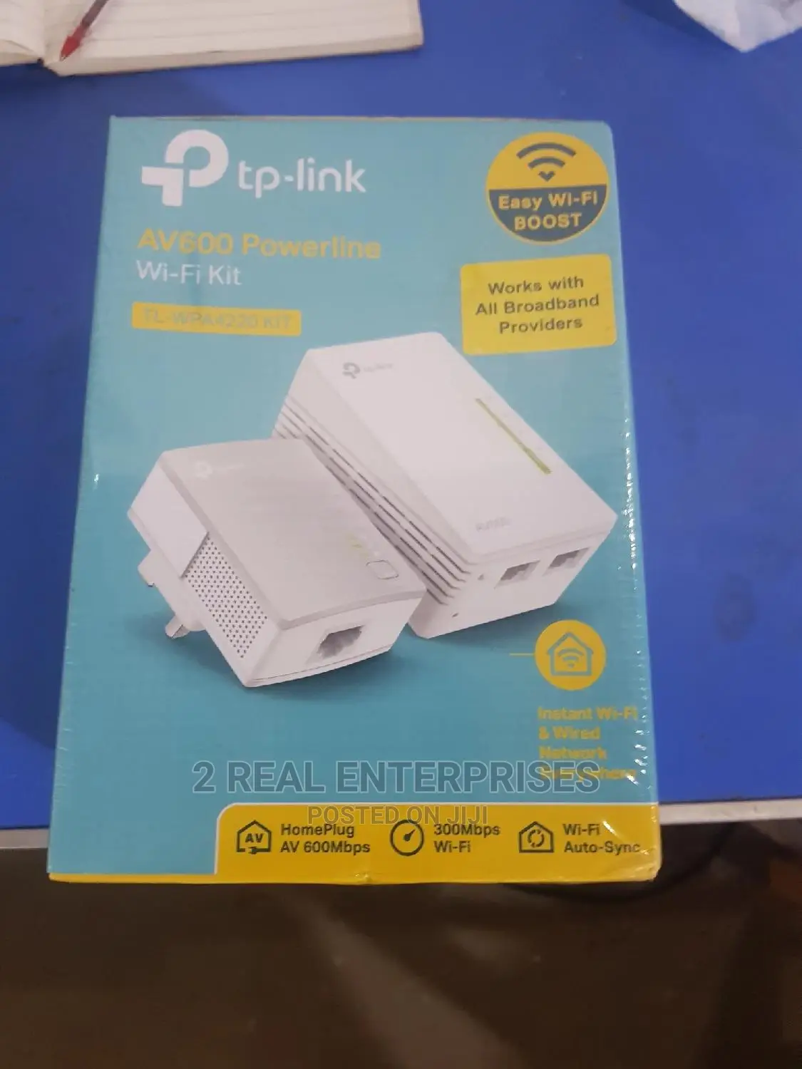 TP Link AV600 Powerline Wifi Kit TL-WPA4220 KIT