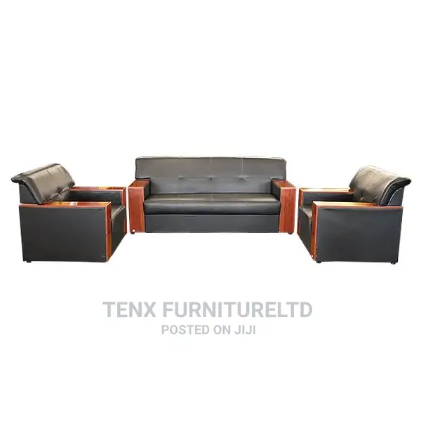 Sofa ( Office Sofa )Antartic- Leather 5 Seater