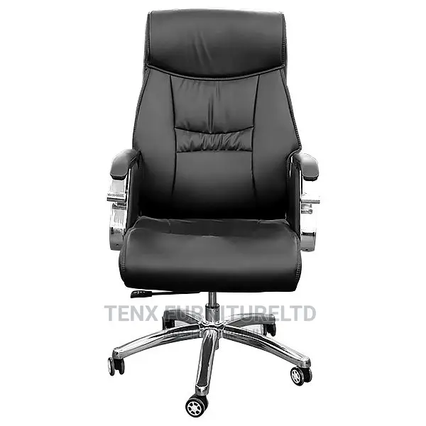 Office Chair / Executive Chair With Leather and Steel