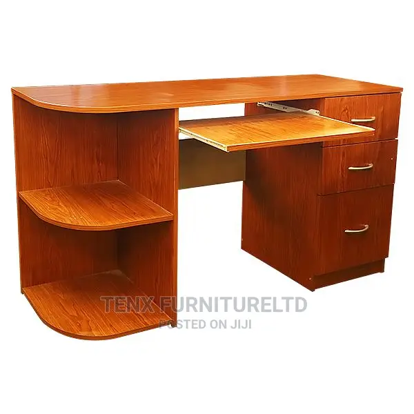 OFFICE /Computer Desk With KEYBOARD TRA Amd SHELVES