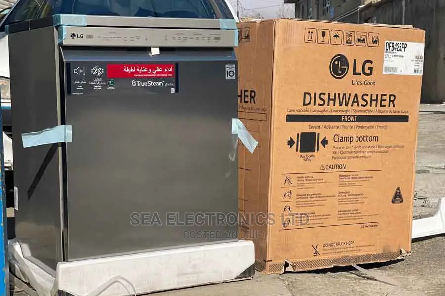 Super LG 14pl Platinum Silver Quadwashtm Steam Dishwasher