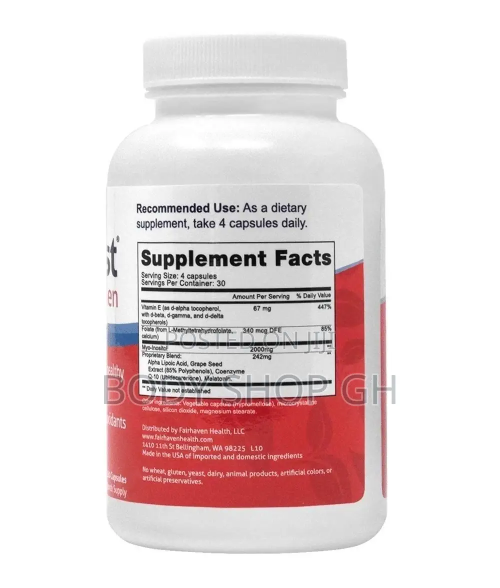 OVABOOST -Ovulation Egg Quality and Fertility (Myo-Inositol)
