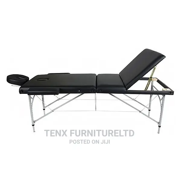 Massage Table Folding (2secttional) Black
