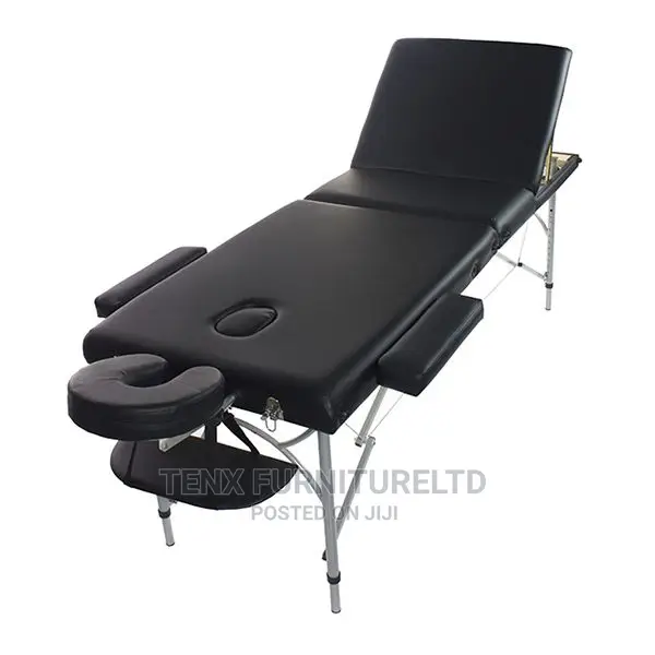 Massage Table Folding (2secttional) Black