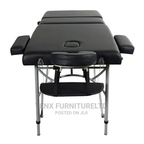 Massage Table Folding (2secttional) Black