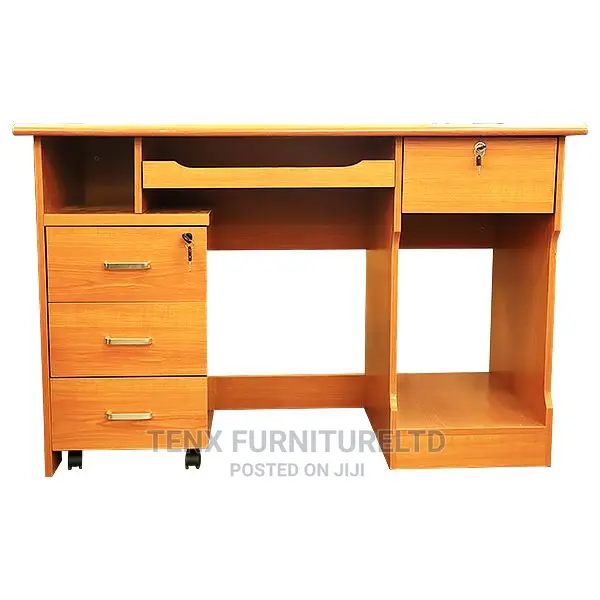 Computer Desk With Keyboard Tray(Accent )