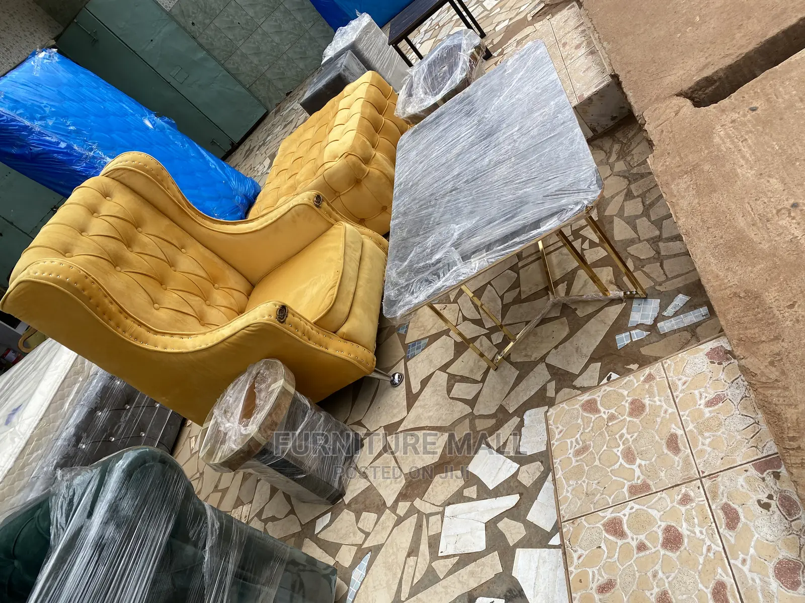 Royal Single Couch With Centre Table Free Delivery