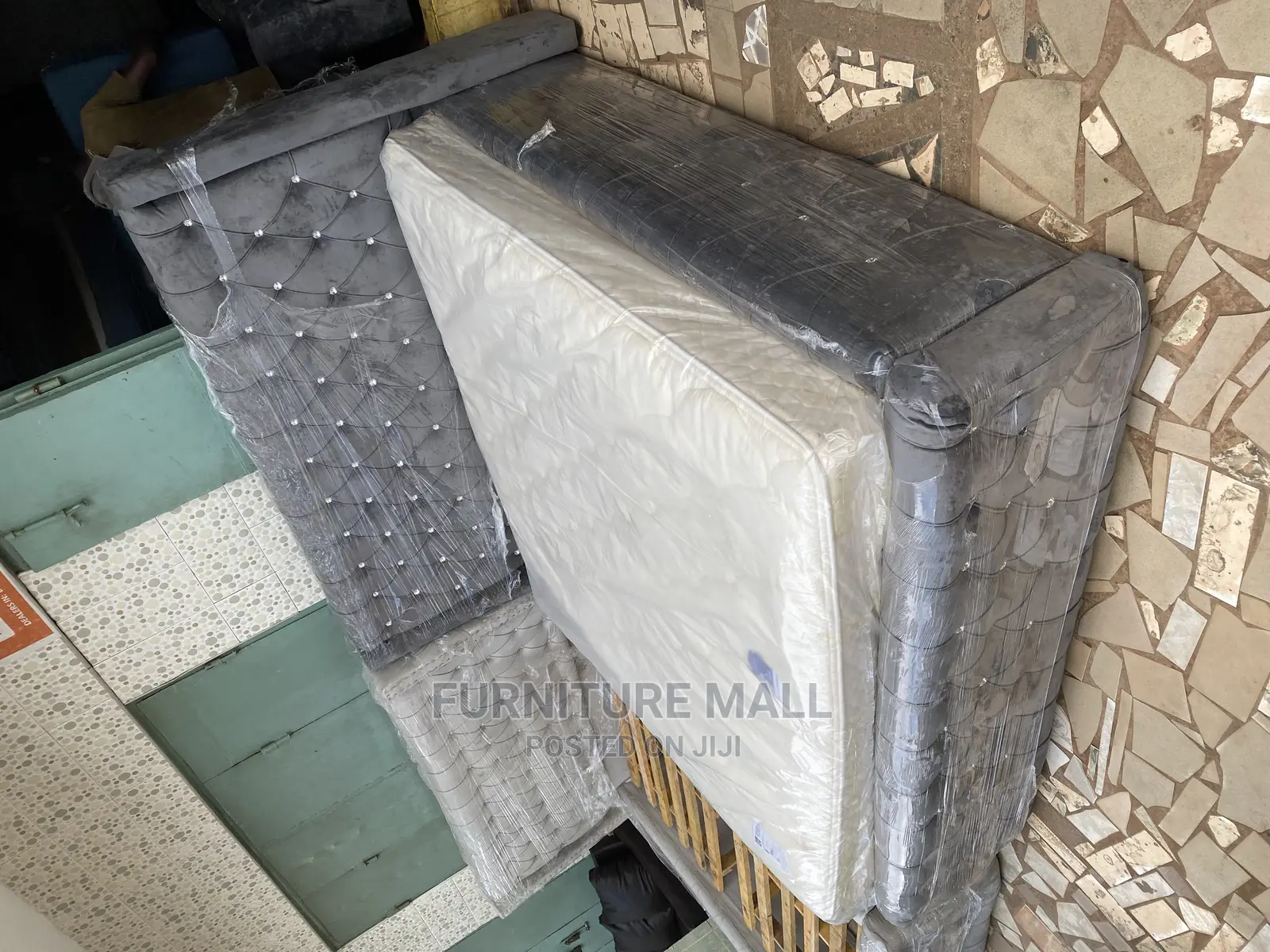 Royal Her Size Bed With Mattress . Free Delivery 